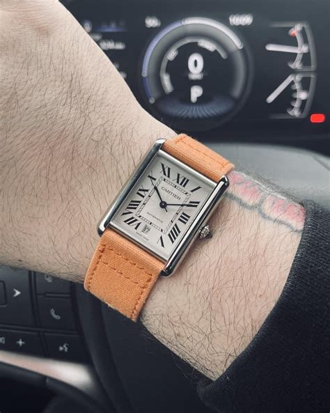 cartier tank must xl straps|More.